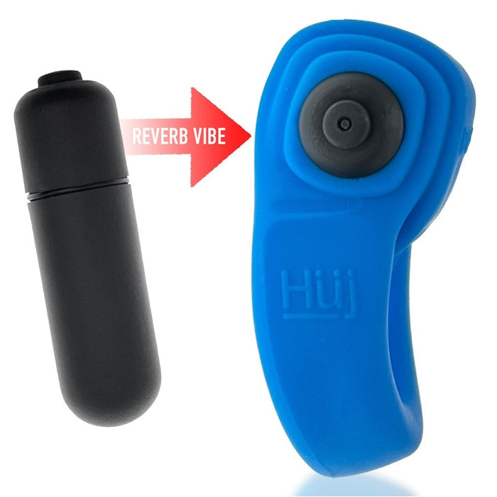 REVRING - RING WITH VIBE - TEAL ICE W/ BLACK VIBE