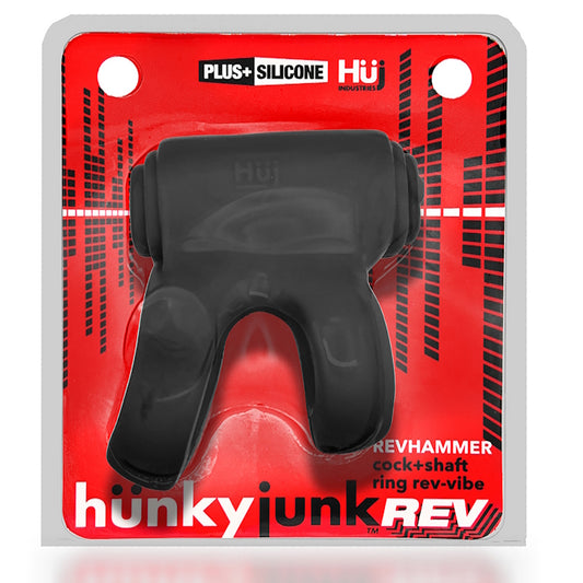 REVHAMMER - SHAFT VIBE RING - TAR ICE W/ RED VIBE