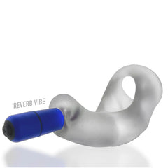 BUZZFUCK - SLING WITH TAINT VIBE - CLEAR ICE