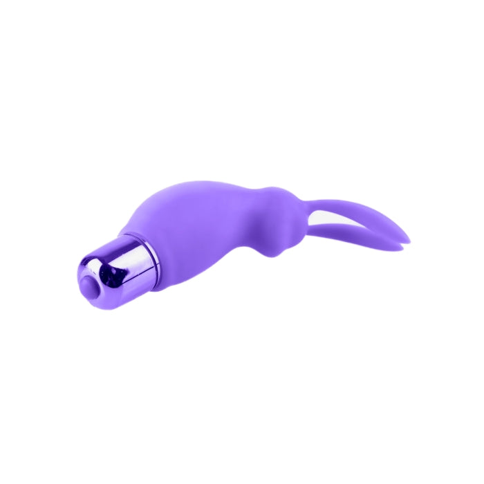 NEON VIBRATING COUPLES KIT - PURPLE