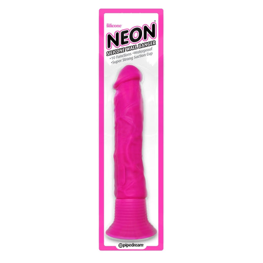 NEON SILICONE WALL BANGER - PINK