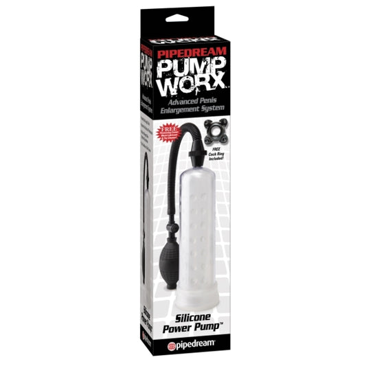 PUMP WORX - SILICONE POWER PUMP CLEAR