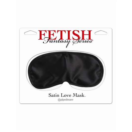 FETISH FANTASY SERIES SATIN LOVE MASK BLACK