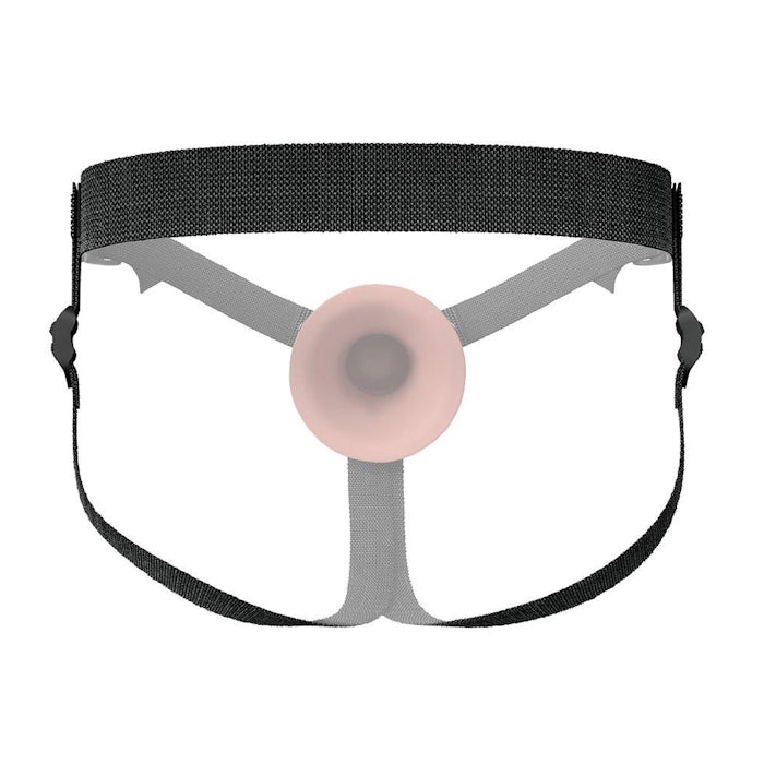 FANTASY X-TENSIONS ELITE 5 HOLLOW SILICONE STRAP-ON - LIGHT