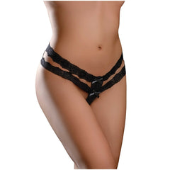 HOOKUP PANTIES CROTCHLESS SECRET GEM - FITS S-L