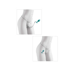 HOOKUP PANTIES CROTCHLESS SECRET GEM - FITS XL-XXL