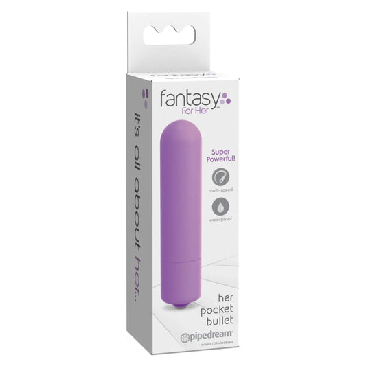 FANTASY FOR HER HER POCKET BULLET - PURPLE