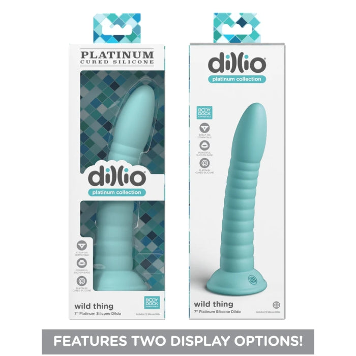 DILLIO PLATINUM WILD THING (7") - TEAL