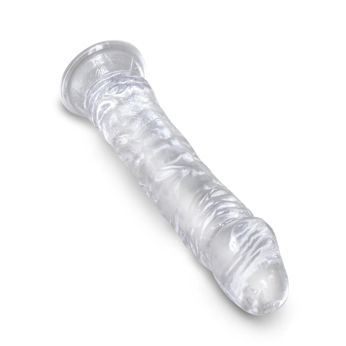 KING COCK CLEAR 8" - CLEAR