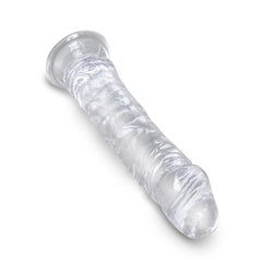 KING COCK CLEAR 8" - CLEAR