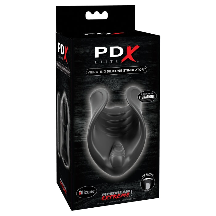 VIBRATING SILICONE STIMULATOR