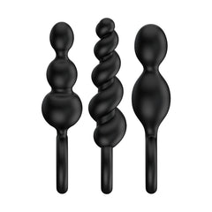 BOOTY CALL - SET OF 3 - BLACK