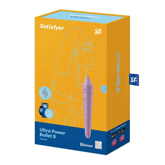 SATISFYER ULTRA POWER BULLET 8 - LILAC