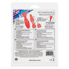 RECHARGEABLE MASSAGER KIT