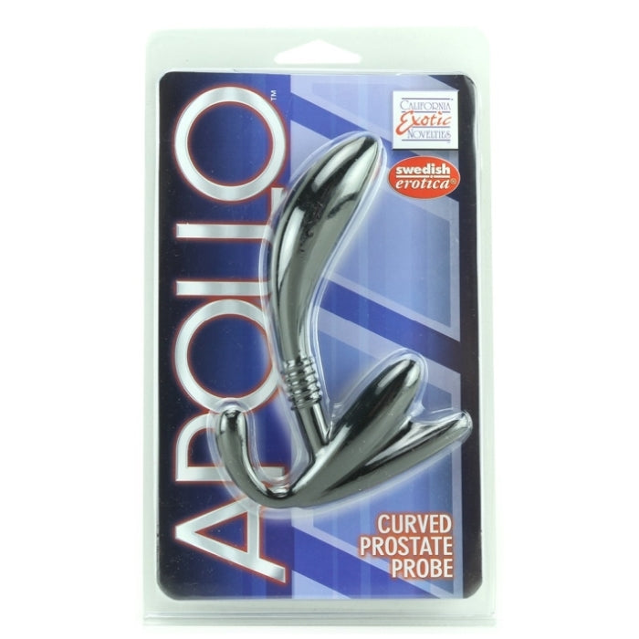 APOLLO CURVED PROSTATE PROBE - BLACK