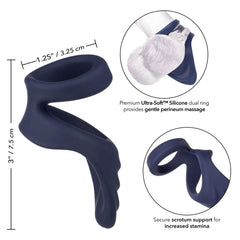 VICEROY PERINEUM DUAL RING - BLUE