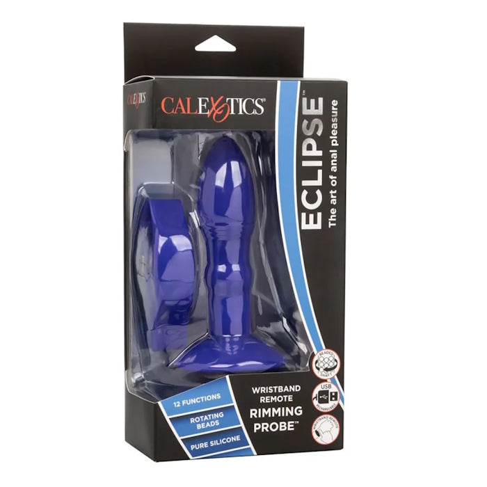 ANAL PROBE BLU ECLIPSE WRISTBAND REMOTE RIMMING