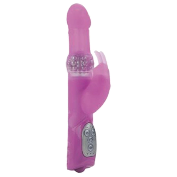 SILICONE JACK RABBIT - PINK