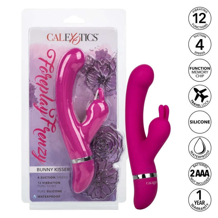 FOREPLAY FRENZY BUNNY KISSER - PINK