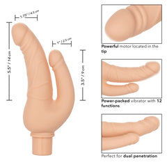 RECHARGEABLE POWER STUD OVER & UNDER - IVORY