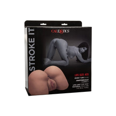 STROKE IT LIFE-SIZE ASS-BRN