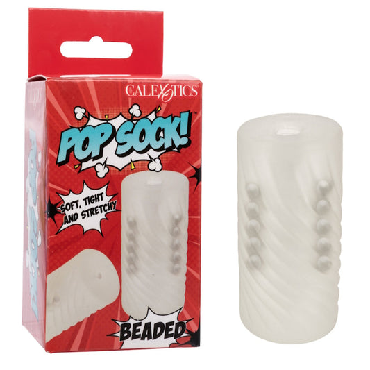 POP SOCK! BEADED - CLEAR