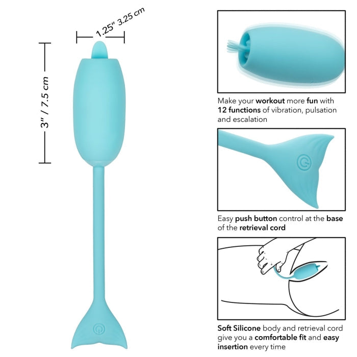 RECHARGEABLE KEGEL TEASER - BLUE