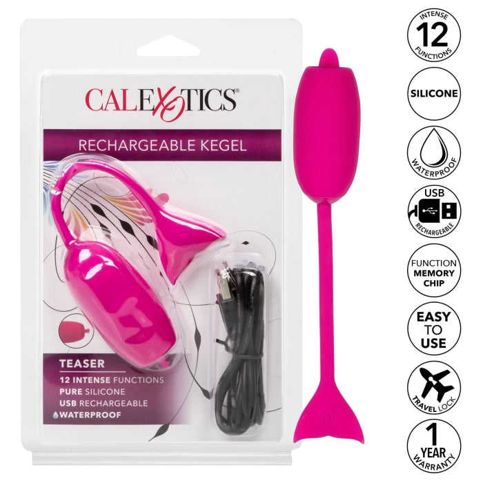 RECHARGEABLE KEGEL TEASER - PINK
