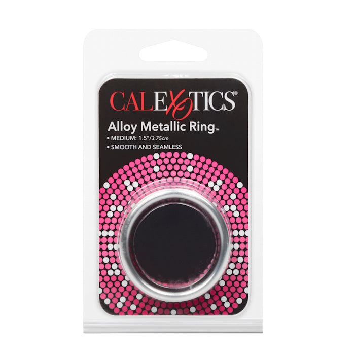 ALLOY METALLIC RING MEDIUM COCK RING 1.5"