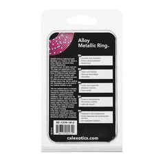 ALLOY METALLIC RING MEDIUM COCK RING 1.5"