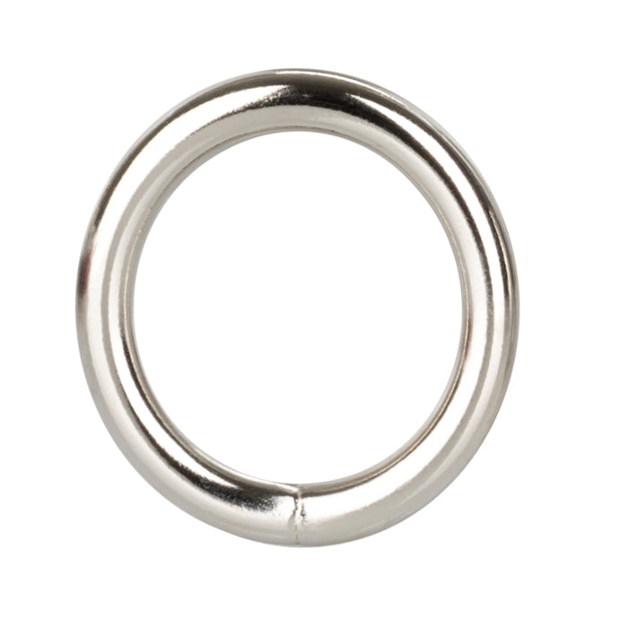 METAL SILVER RING SMALL COCK RING 1.25"