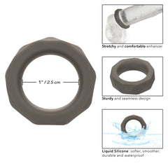 COCK RING SMOKE ALPHA LIQUID SILICONE PROLONG PRISMATI