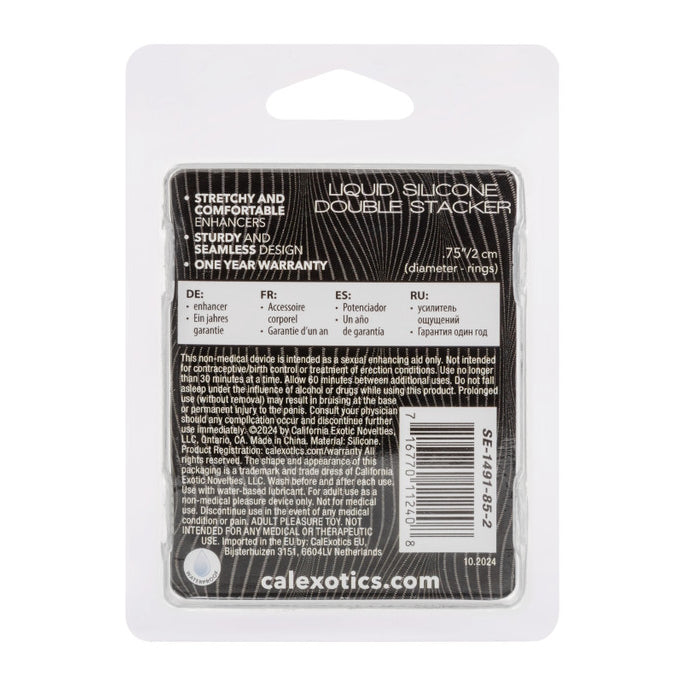 ALPHA LIQUID SILICONE DOUBLE STACKER