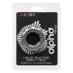 ALPHA LIQUID SILICONE ERECT RING - GRAY