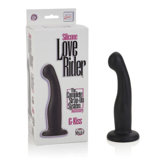 SILICONE LOVE RIDER G-KISS - BLACK
