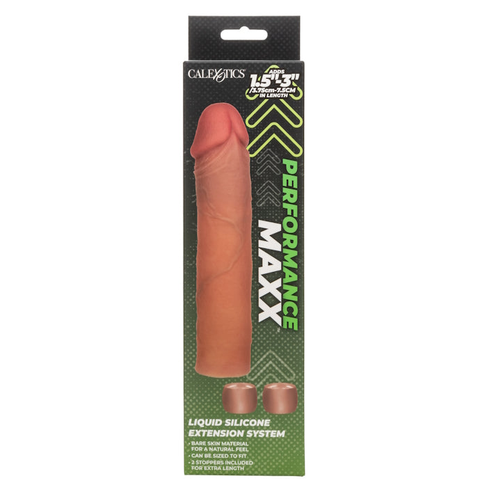 PERFORMANCE MAXX LIQUID SILICONE EXTENSION SYSTEM - BROWN