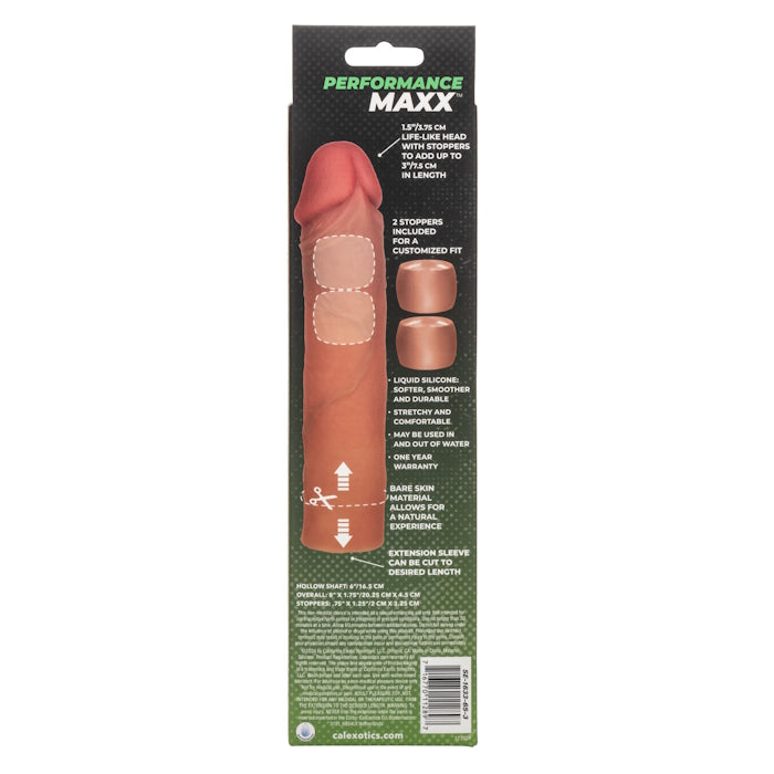 PERFORMANCE MAXX LIQUID SILICONE EXTENSION SYSTEM - BROWN