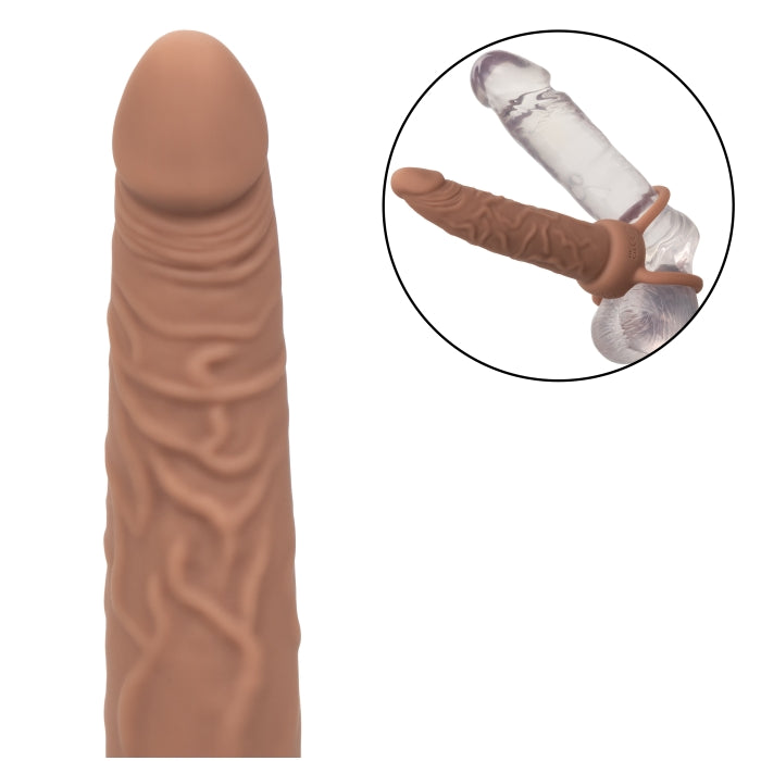PERFORMANCE MAXX RECHARGEABLE DUAL PENETRATOR - BROWN