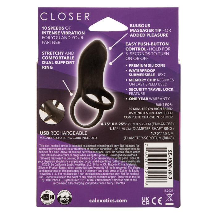 CLOSER INTIMATE RECHARGEBLE RING FEEL
