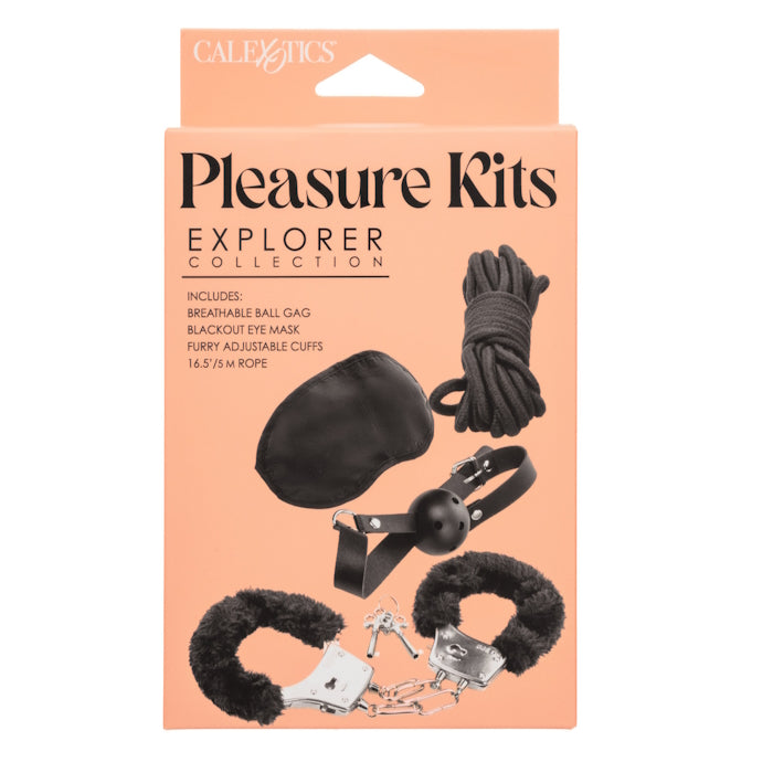 PLEASURE KITS EXPLORER COLLECTION - BLACK