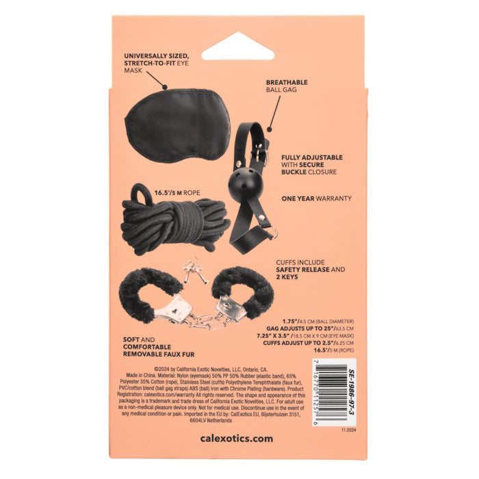 PLEASURE KITS EXPLORER COLLECTION - BLACK