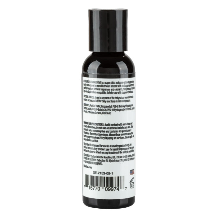AFTERDARK ESSENTIALS CHILL COOLING WATER-BASED LUBE 2OZ