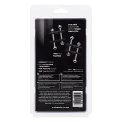 NIPPLE GRIPS POWER GRIP CROSSBAR NIPPLE VICES - BLACK