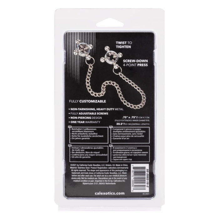 NIPPLE GRIPS 4-POINT NIPPLE PRESS WITH CHAIN