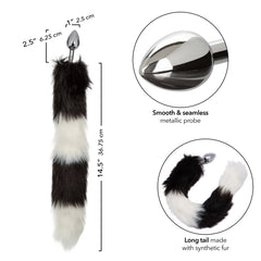 RUNNING WILD BLACK & WHITE TAIL