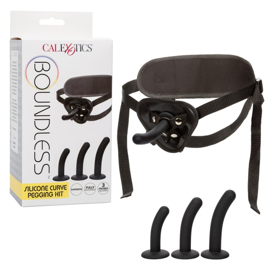 PEGGING KIT BLACK BOUNDLESS SILICONE CURVE