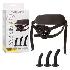PEGGING KIT BLACK BOUNDLESS SILICONE CURVE