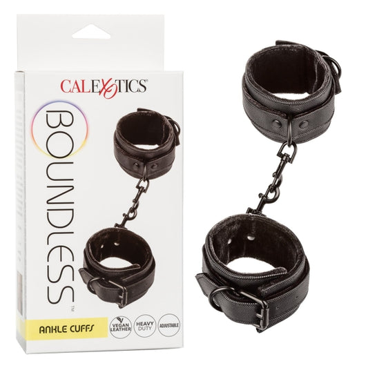 BOUNDLESS ANKLE CUFFS - BLACK