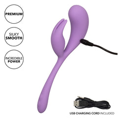 ELLE LIQUID SILICONE DUAL FLICKER