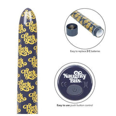 VIBE 6.5" MULTI NAUGHTY BITS FUCK ME